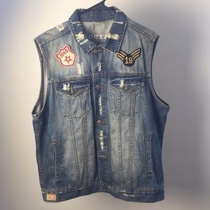 Vintage Denim Vest